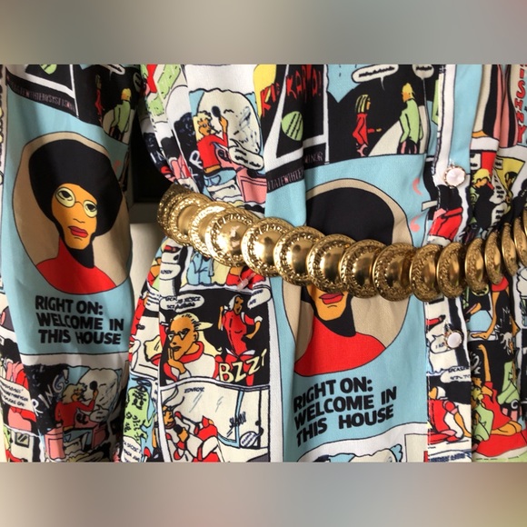 Behulastyle vintage buttoned up shirt - comics cartoon - Picture 17 of 17